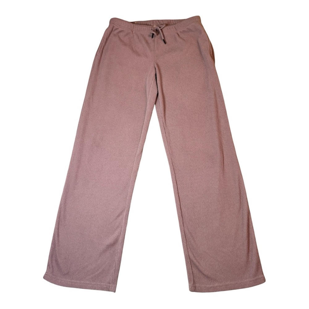Chrome Riot Performance High Rise Drawstring Flare Pants Stardust color Large